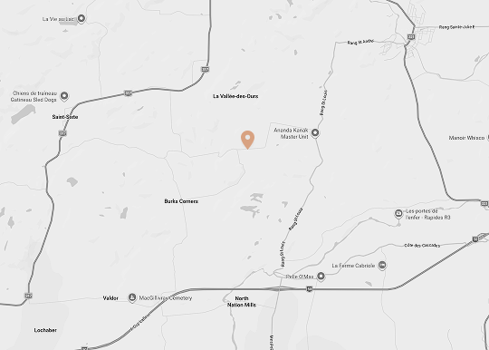 Carte indiquant l'emplacement de Borëa & Co.